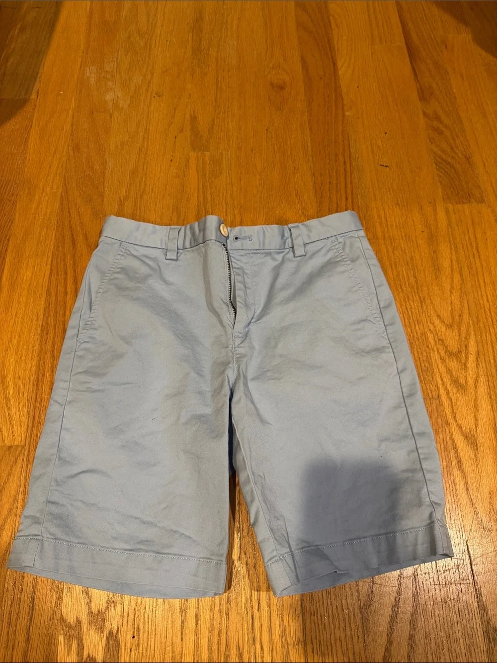 Boys Light Blue Cotton Chino Shorts Vineyard vines